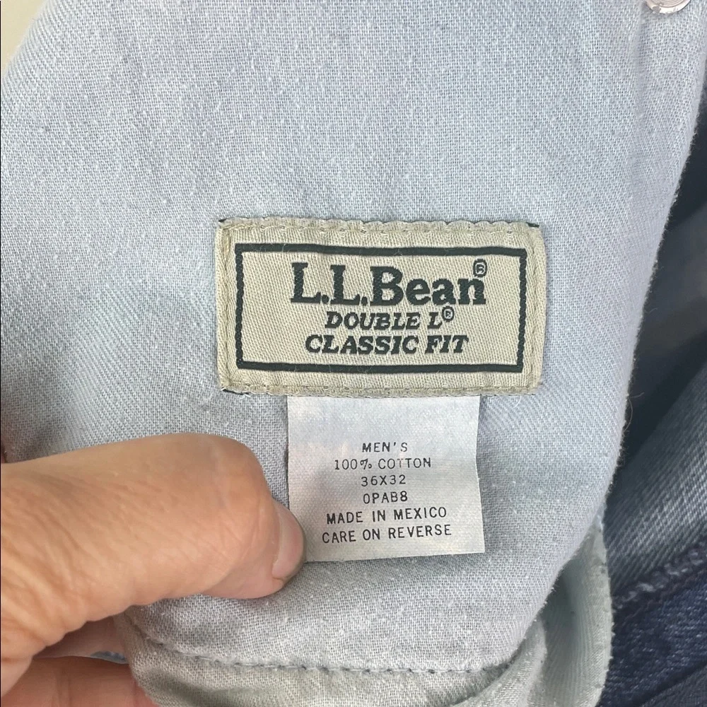 L.L. Bean Men's Relaxed Fit Jeans in Light Blue